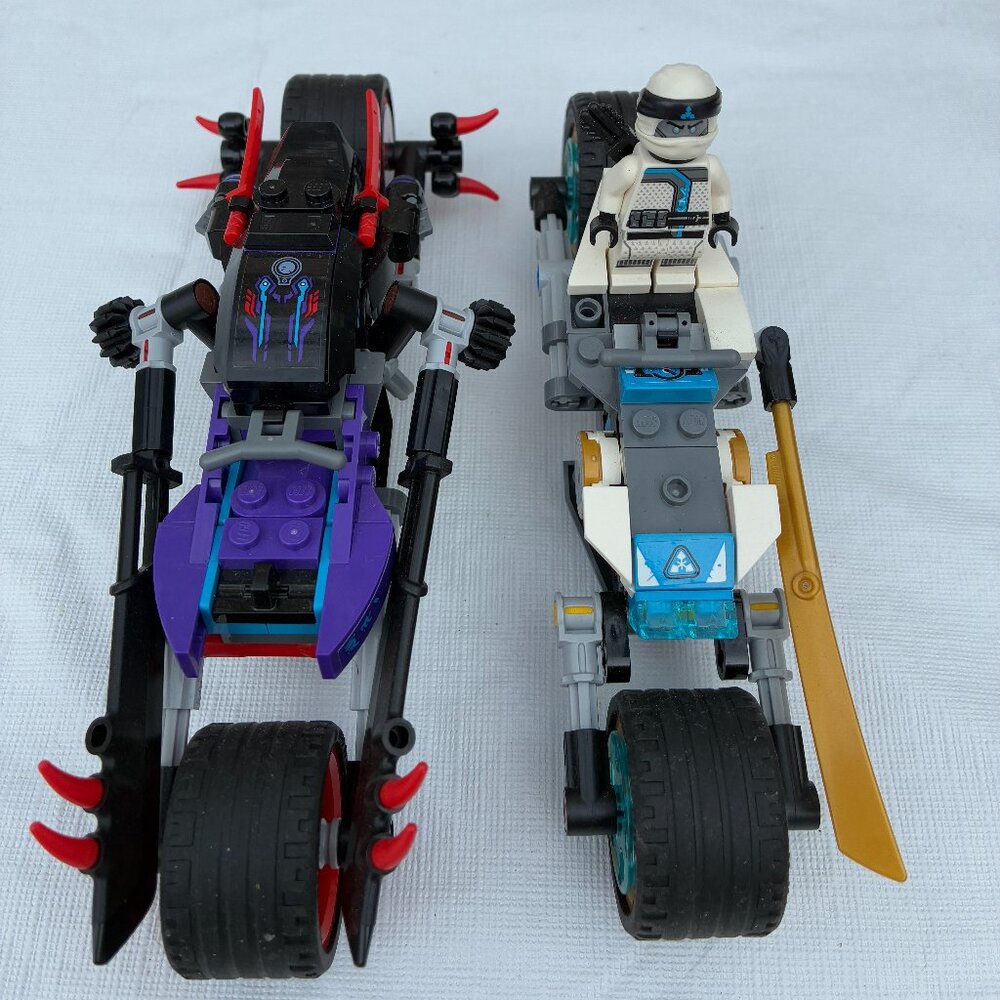 LEGO NINJAGO: Street Race of Snake Jaguar 70639 Used Incomplete 1 Minifigure